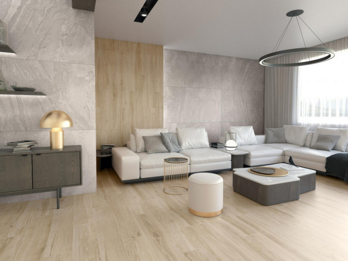 Керамическая плитка PAMESA ROVERE в интерьере ro1
