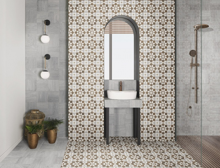 Плитка MAINZU Patchwood — интерьер 3