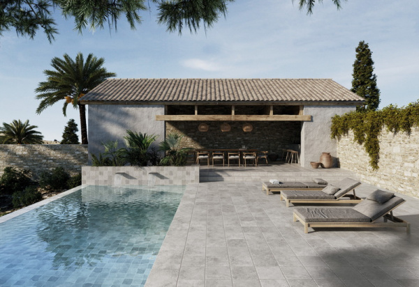  EXAGRES PROVENZA GRIGIO, PELDANO ML 330X330X40X13 MM, C3/R12 ANTI-SLIP 
