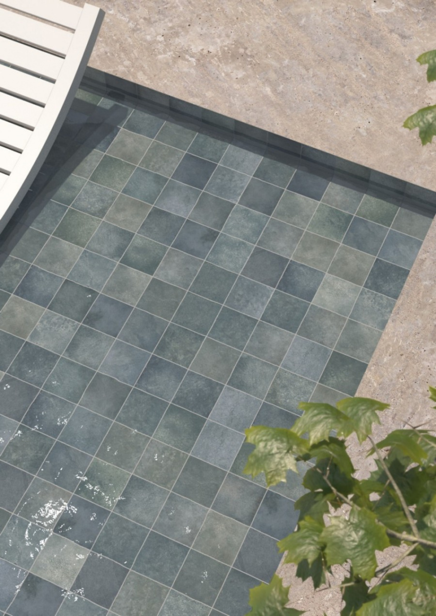  EQUIPE SPA&POOLS INDIGO MATT 15X15 