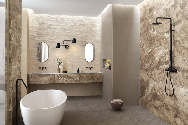  FAP CERAMICHE Sheer Taupe Matt R10 80x80 
