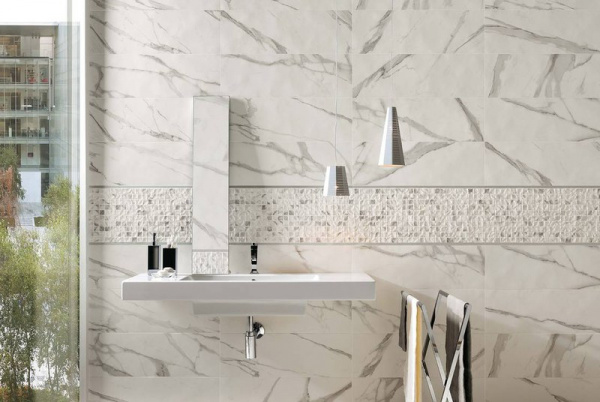Напольная плитка FAP CERAMICHE Roma Statuario 25x75 