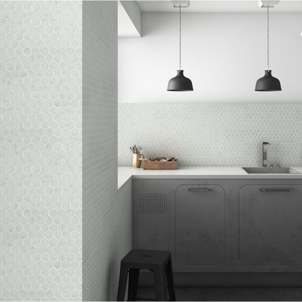 Напольная плитка VIDREPUR HEXAGON Mosaic Hex Marbles № 4300 