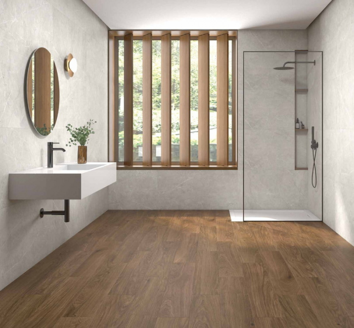 Керамическая плитка PAMESA NATURAL SENSE в интерьере 01