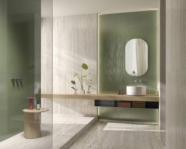  FAP CERAMICHE MATERIA BRILLANTE Riflessi Bosco Brillante 50x120 RT 