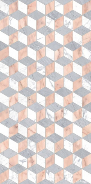 Керамогранит EDIMAX Rêve Cubes структурированная 60x120 4I25