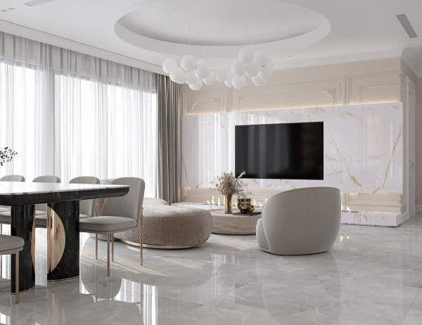  Absolut Gres ARMANI Silver gloss 1200x600 