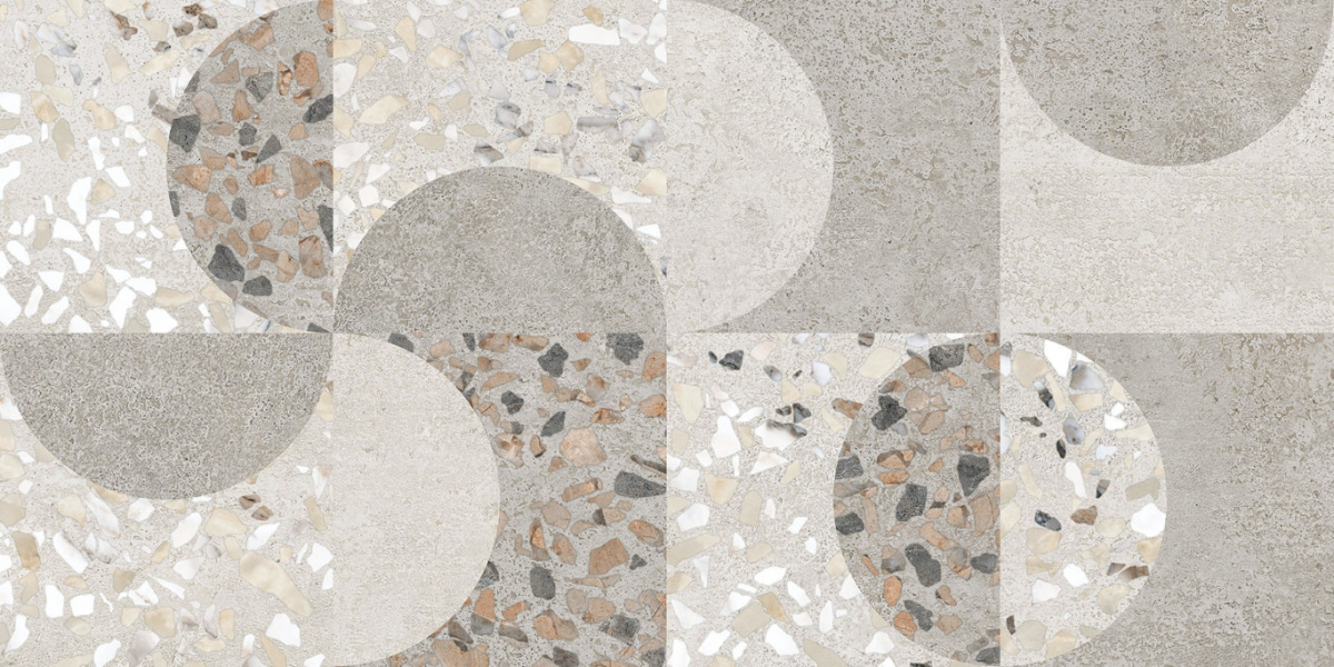  Vitra Beton-X Декор Геометрический Лаппато R9 Ректификат 30x60 