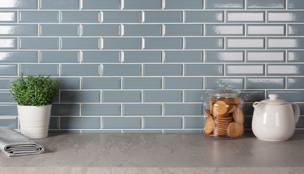 Напольная плитка STARMOSAIC Brick and Metro Metro Bluish-Grey Glossy 45х145 