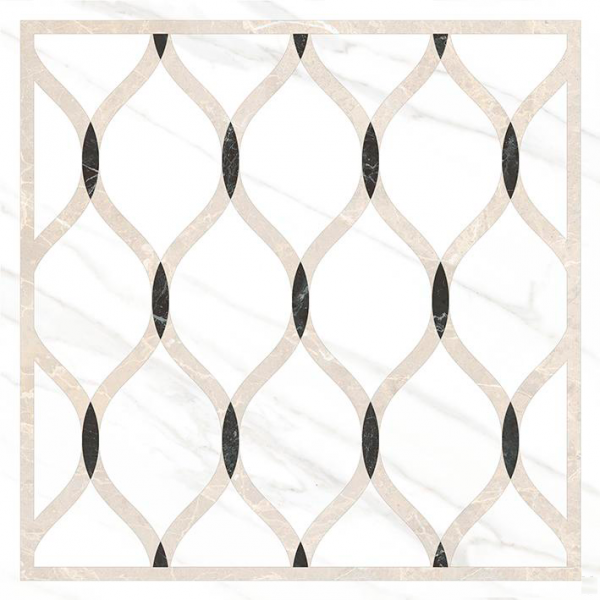  Vitra Marmori Wavy декор 60x60 
