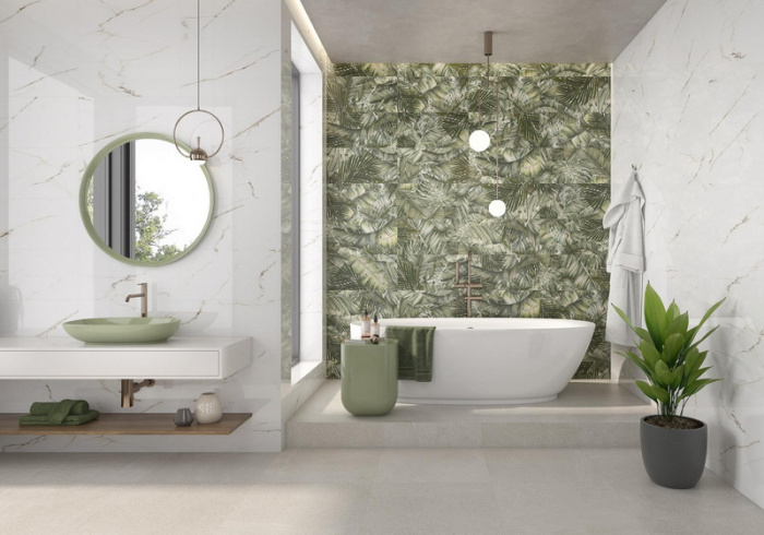 Керамическая плитка PAMESA DUPLOSTONE в интерьере d9