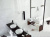 Керамическая плитка Porcelanosa Marmol Carrara в интерьере 1
