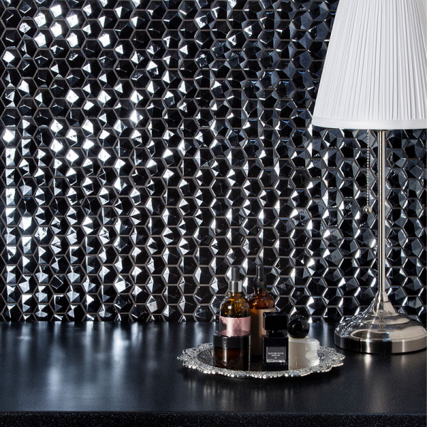 Напольная плитка VIDREPUR HEXAGON Mosaic Hex Diamond № 358D 