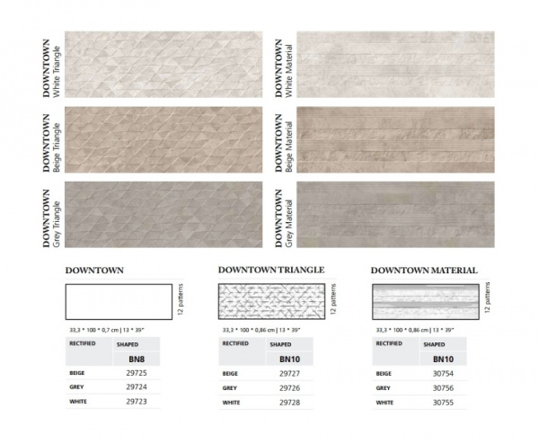  PERONDA DOWNTOWN WHITE SP/R 33.3x100 BN-8 