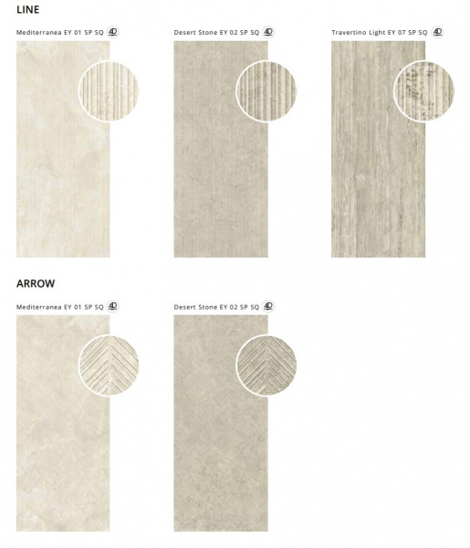  MIRAGE ELYSIAN MEDITERRANEA EY 01 ARROW SP SQ 120x278x0.6 