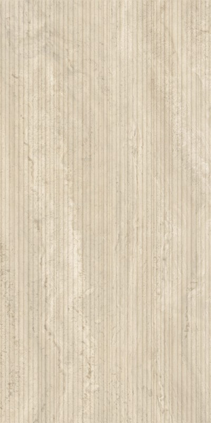 Керамогранит FLORIM AUTHENTIC LUXE Gold Travertine Canneté матовая 60x120 781293