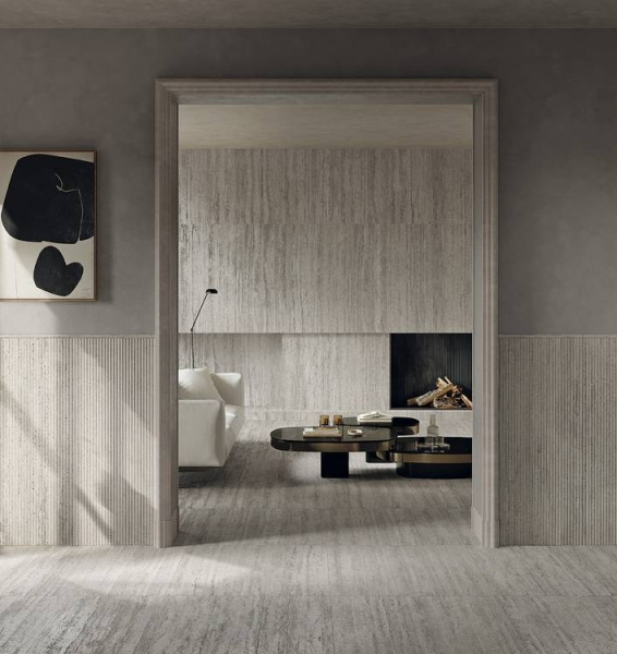  FAP CERAMICHE MATERIA CLASSICA Groove Tortora Matt RT 50x120 