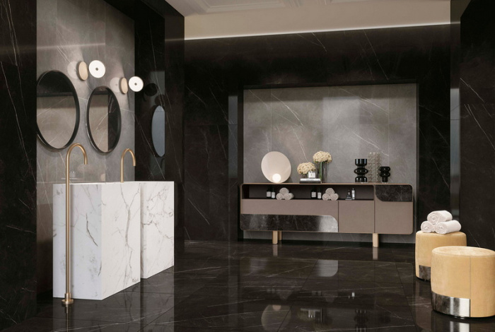 Керамическая плитка АТЛАС КОНКОРД Forte Dei Marmi в интерьере 25