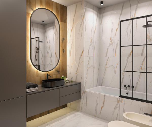  Absolut Gres ROMA GRIGIO Grigio Gloss 1200x600 