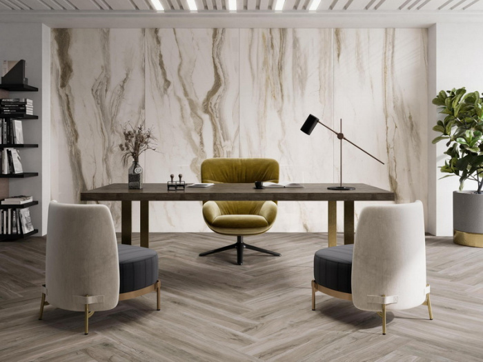 Керамическая плитка PAMESA CR.LUX в интерьере lux28