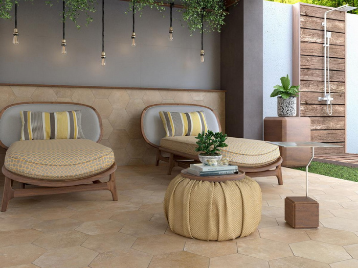 Керамическая плитка PAMESA TOSCANA1 в интерьере T3