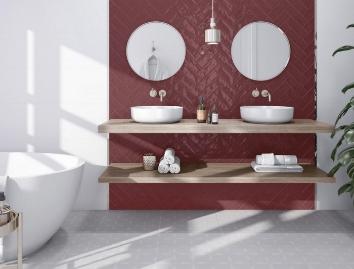 Керамическая плитка PAMESA MAYFAIR в интерьере m19