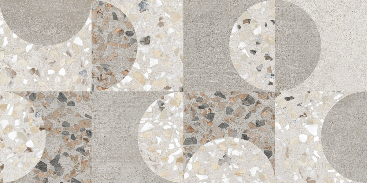  Vitra Beton-X Декор Геометрический Лаппато R9 Ректификат 30x60 