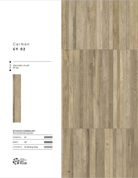  MIRAGE GYLIANE SAWDUST GY 02 CARMEN SP 20x120x0.9 