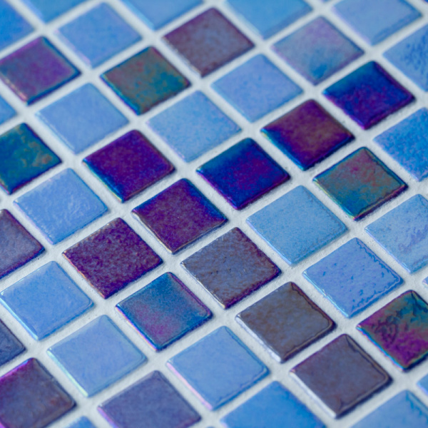 Напольная плитка VIDREPUR SHELL Mosaic Shell Mix Deep Blue 552/555 